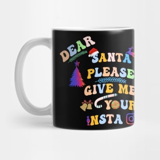 Christmas wish t-shirt Mug